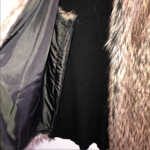 Rebecca Malone NWOT faux fur vest - Picture 3 of 4